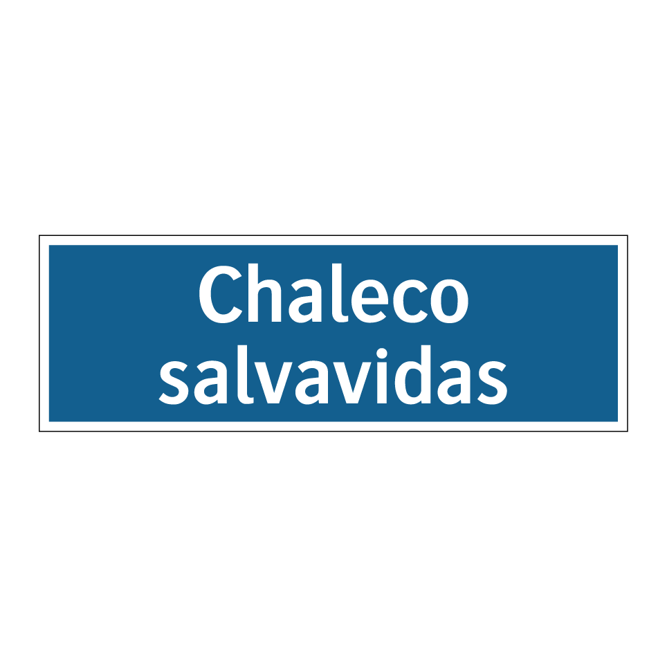 Chaleco salvavidas