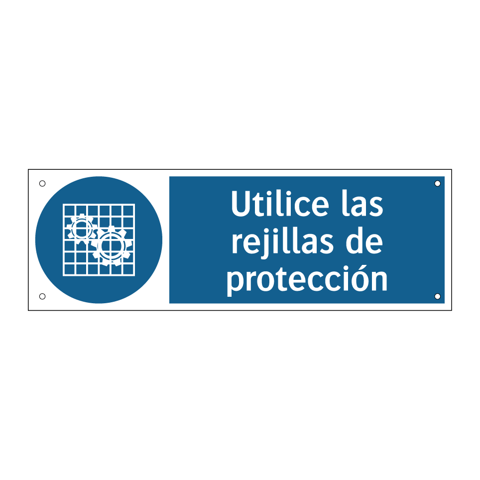 Utilice las rejillas de protección