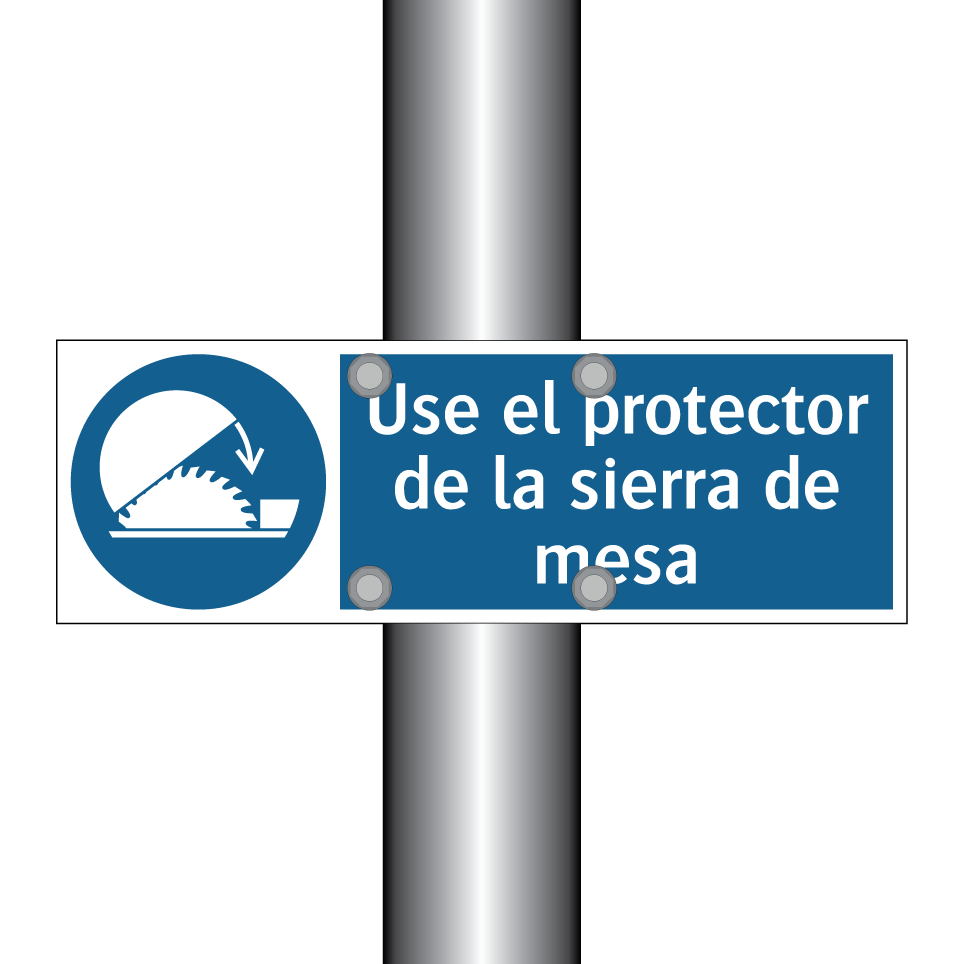 Use el protector de la sierra de mesa