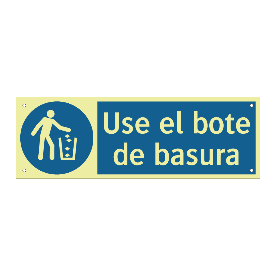 Use el bote de basura