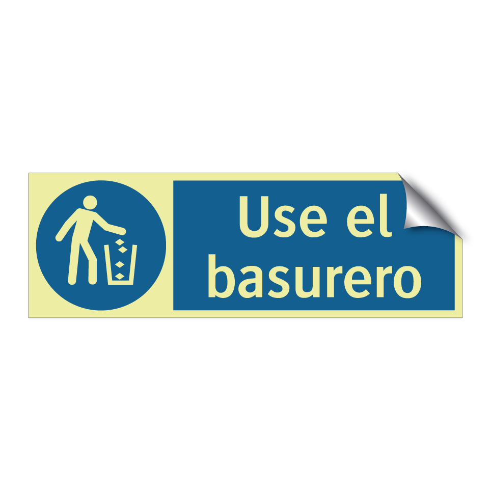 Use el basurero