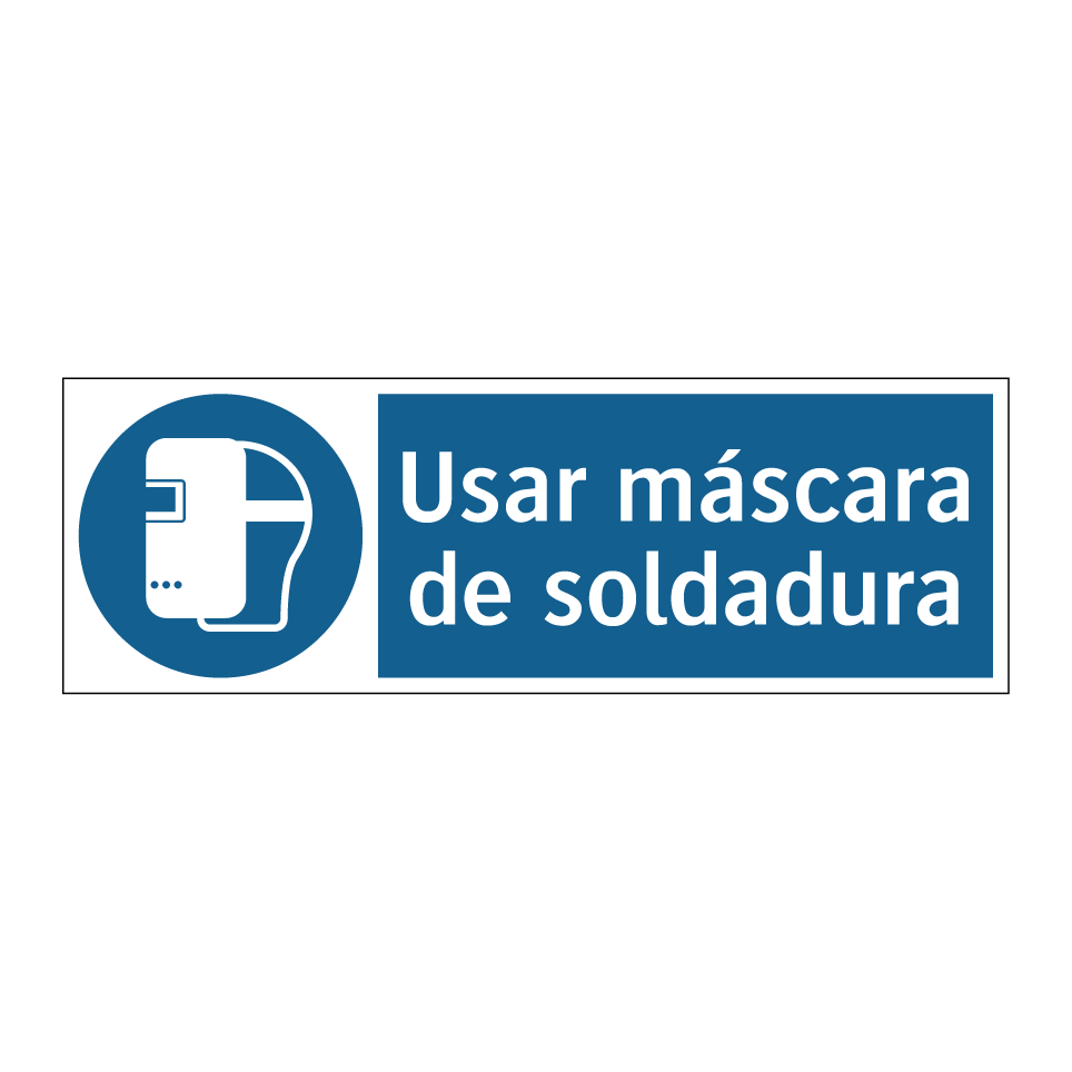 Usar máscara de soldadura