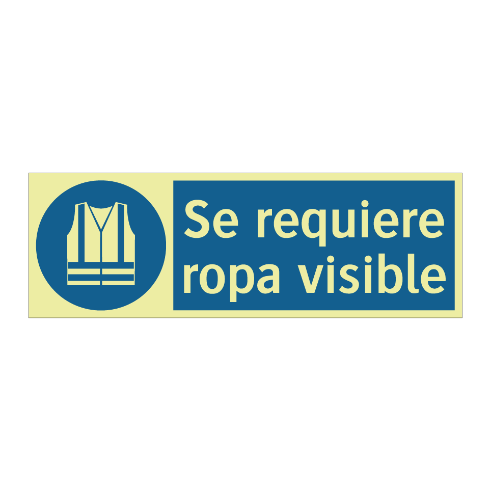 Se requiere ropa visible