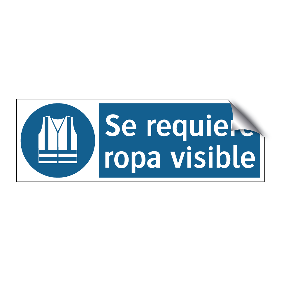 Se requiere ropa visible