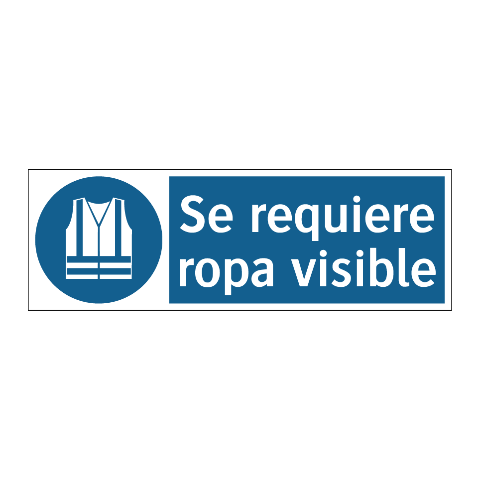 Se requiere ropa visible