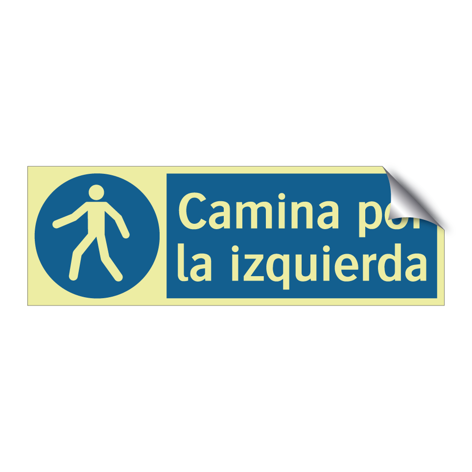 Camina por la izquierda