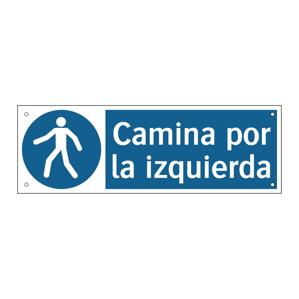 Camina por la izquierda