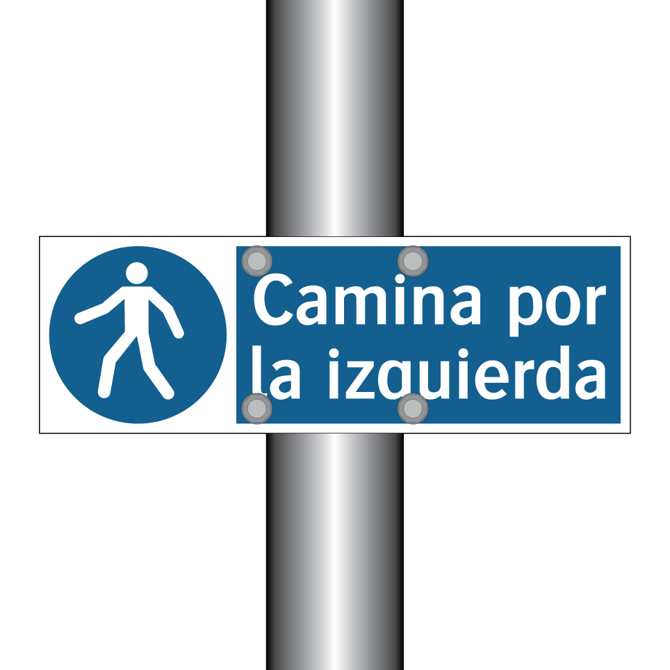 Camina por la izquierda