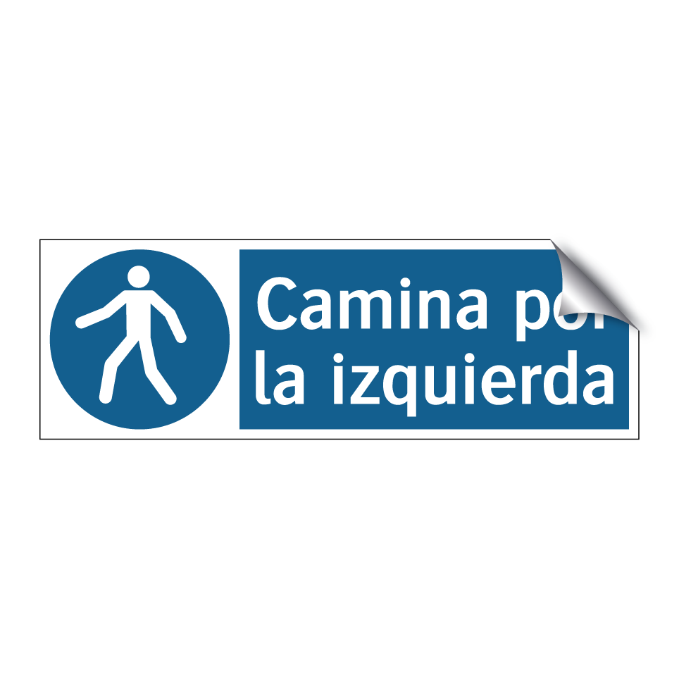 Camina por la izquierda