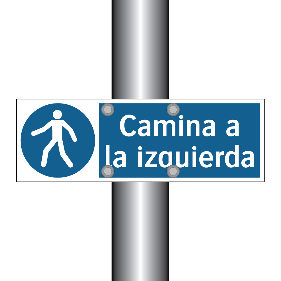 Camina a la izquierda