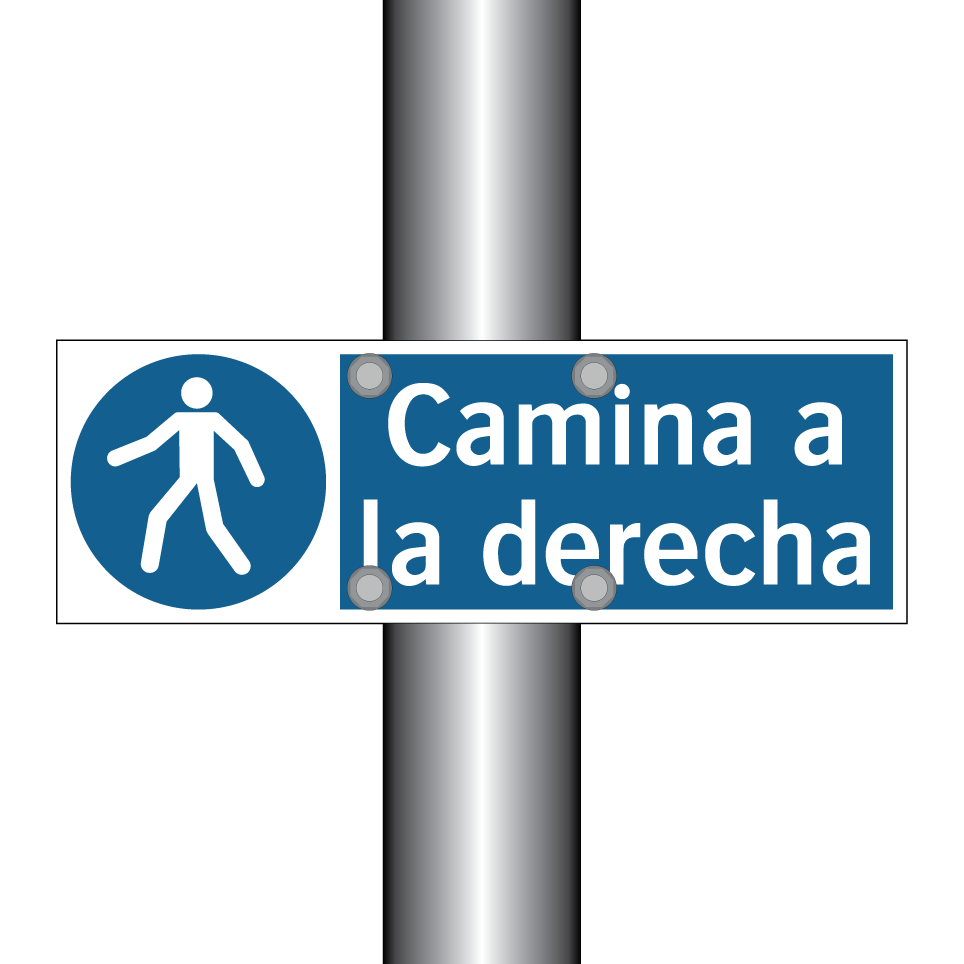 Camina a la derecha