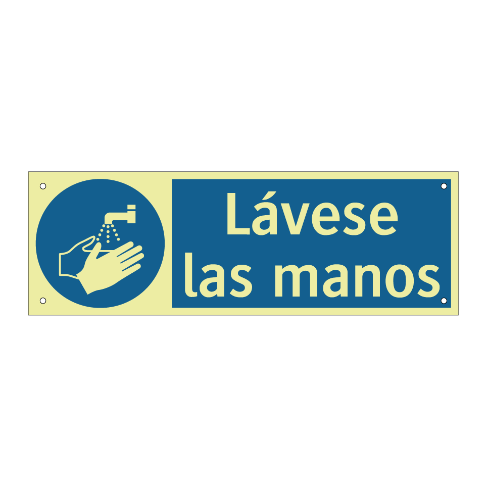 Lávese las manos