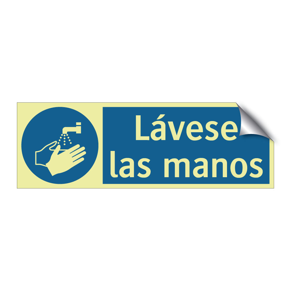 Lávese las manos