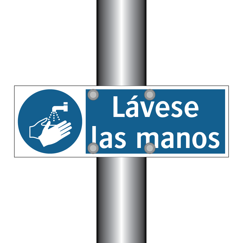 Lávese las manos