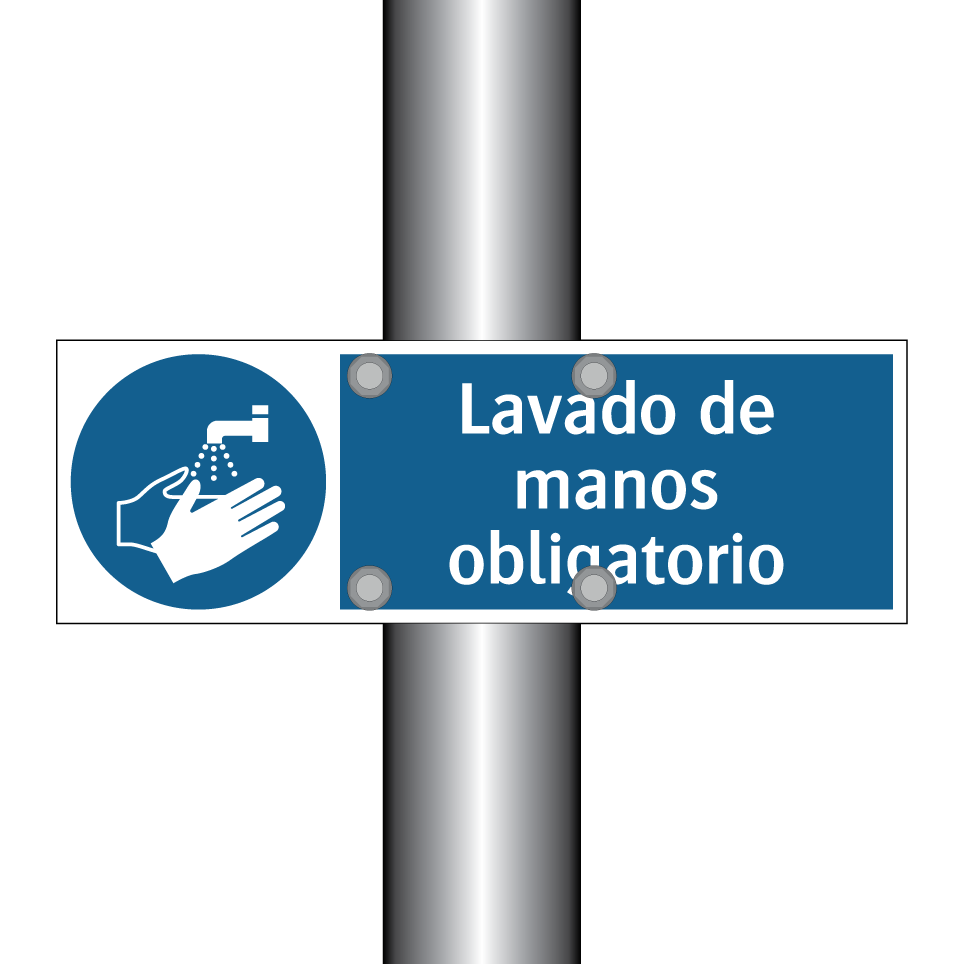Lavado de manos obligatorio