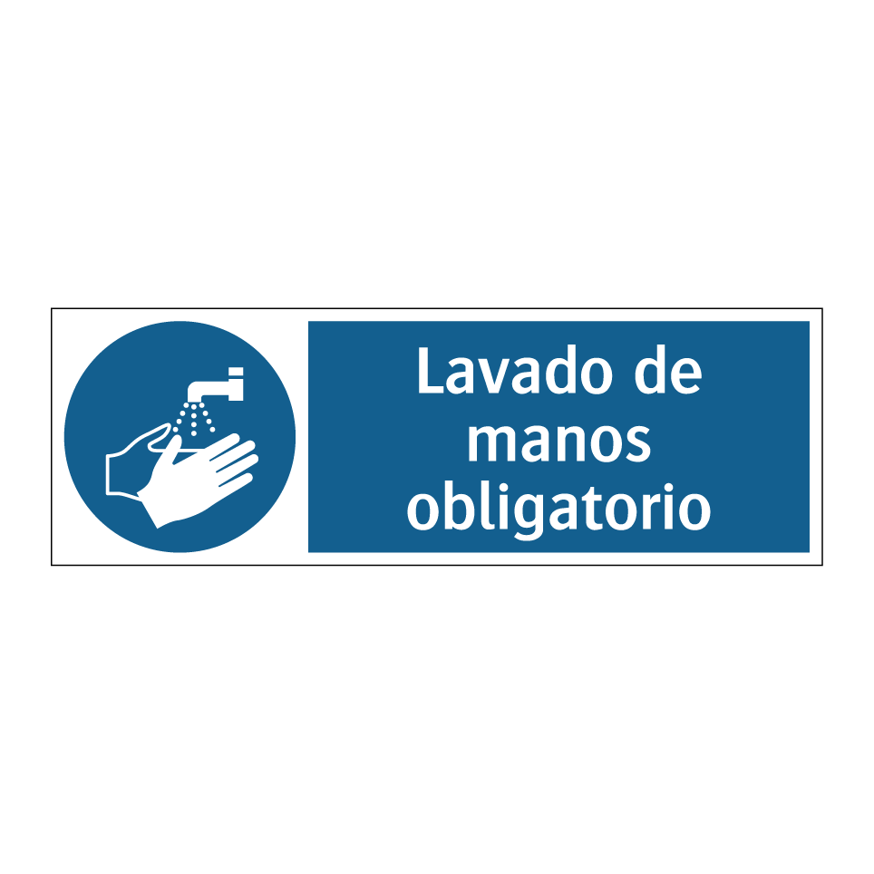 Lavado de manos obligatorio