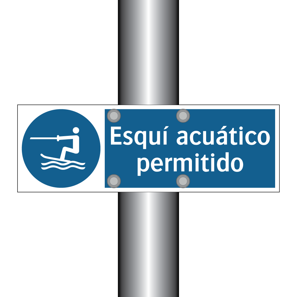 Esquí acuático permitido
