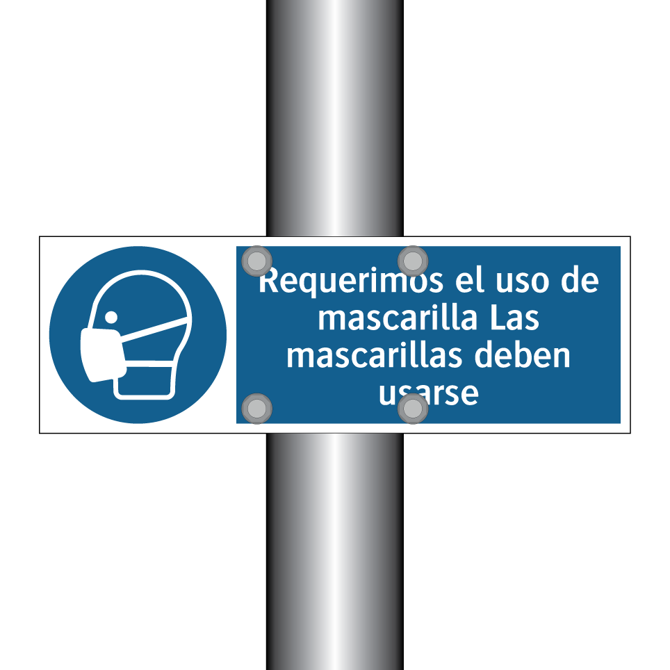 Requerimos el uso de mascarilla Las mascarillas deben usarse