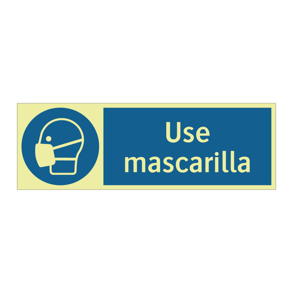 Use mascarilla
