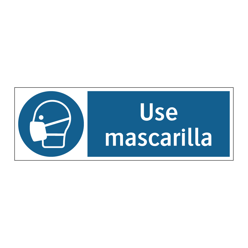 Use mascarilla