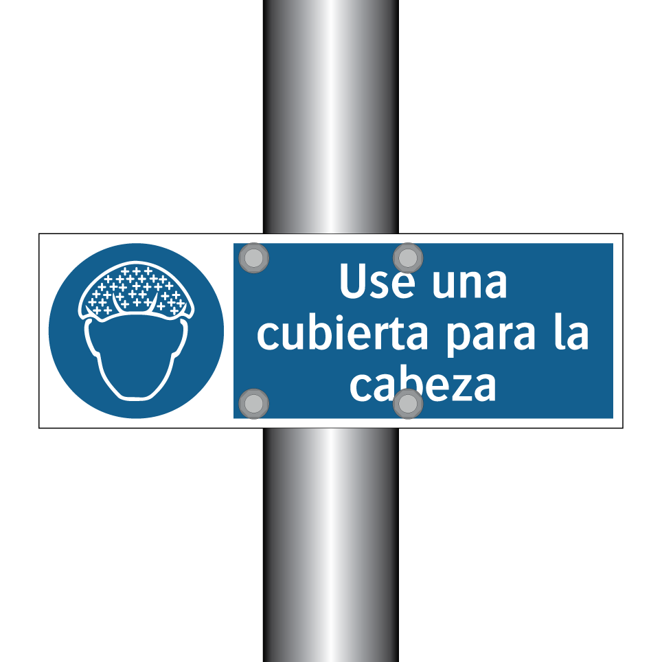 Use una cubierta para la cabeza