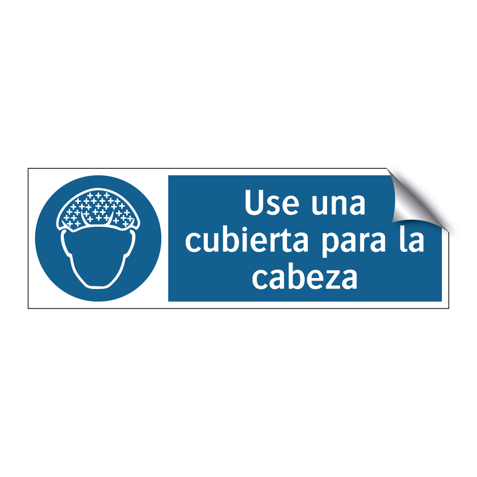 Use una cubierta para la cabeza