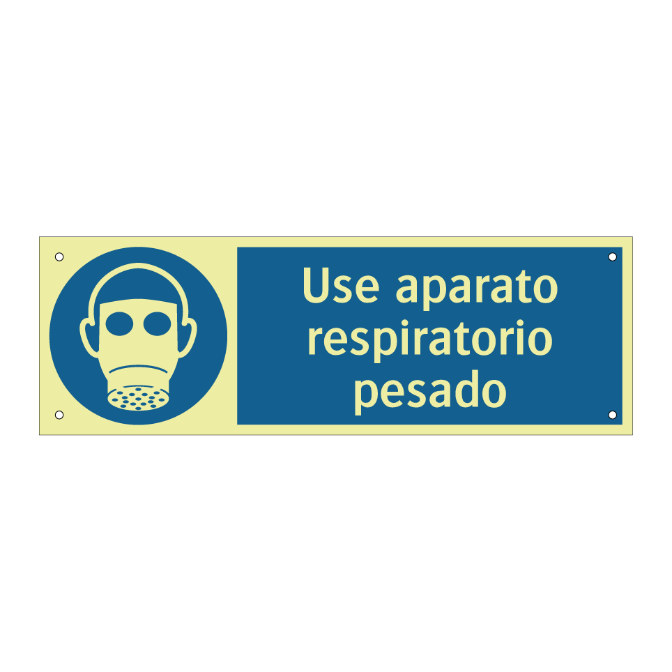 Use aparato respiratorio pesado