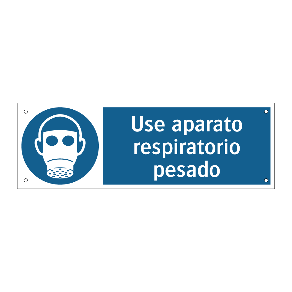 Use aparato respiratorio pesado