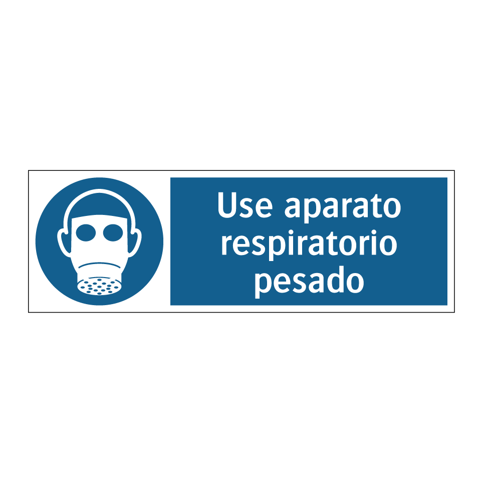 Use aparato respiratorio pesado