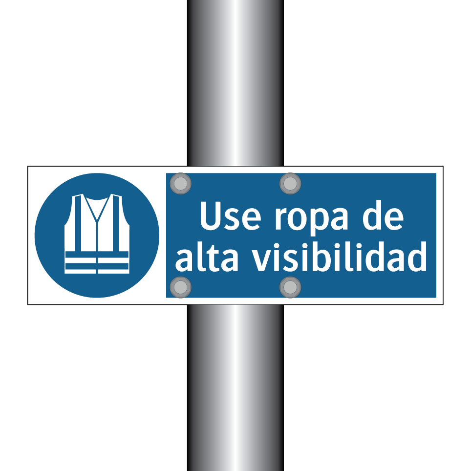 Use ropa de alta visibilidad