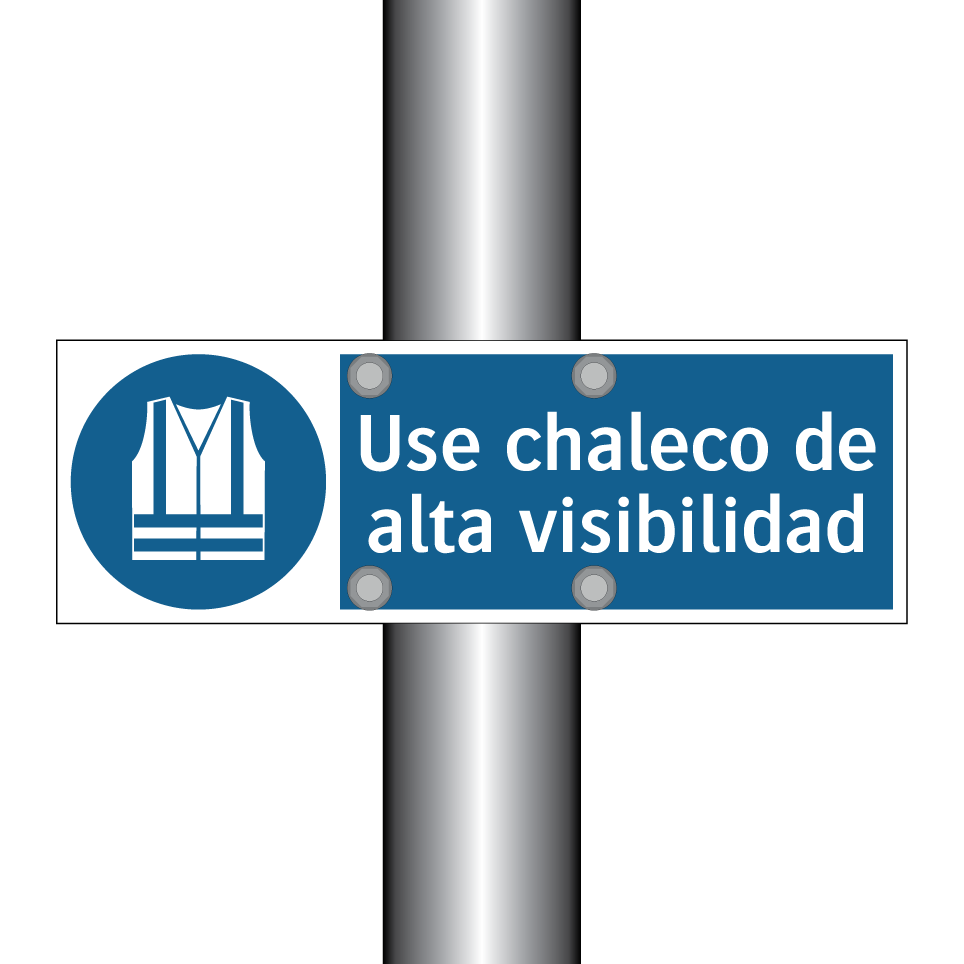 Use chaleco de alta visibilidad