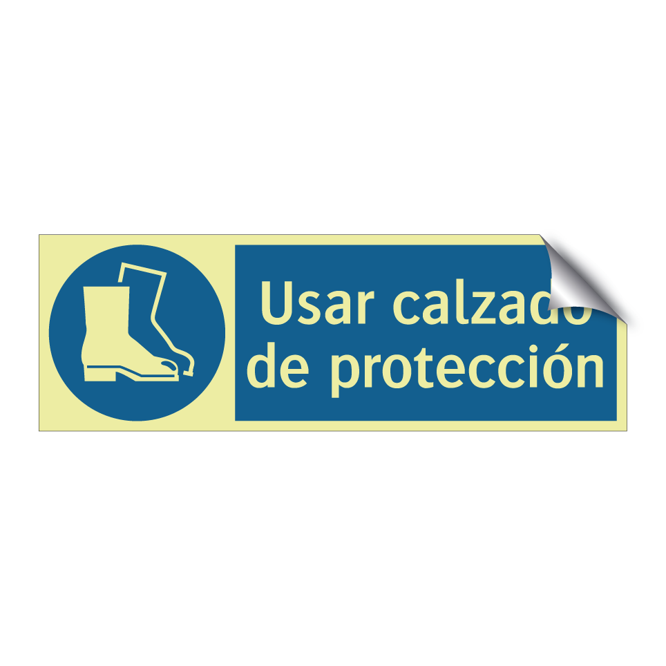 Usar calzado de protección