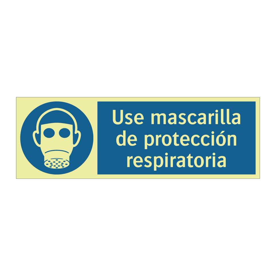 Use mascarilla de protección respiratoria