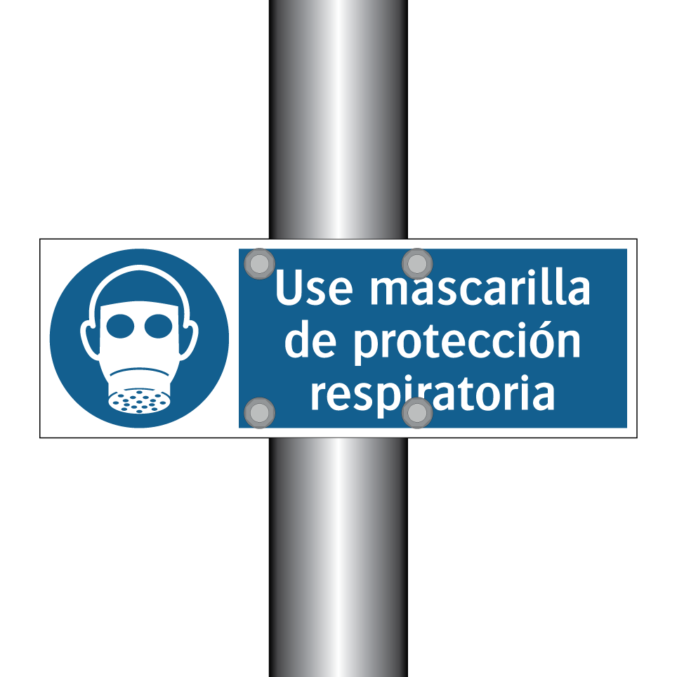 Use mascarilla de protección respiratoria