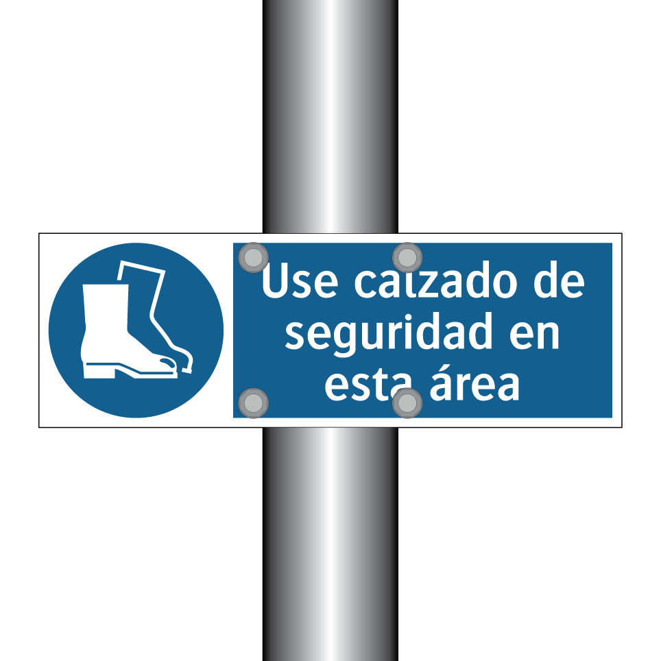Use calzado de seguridad en esta área