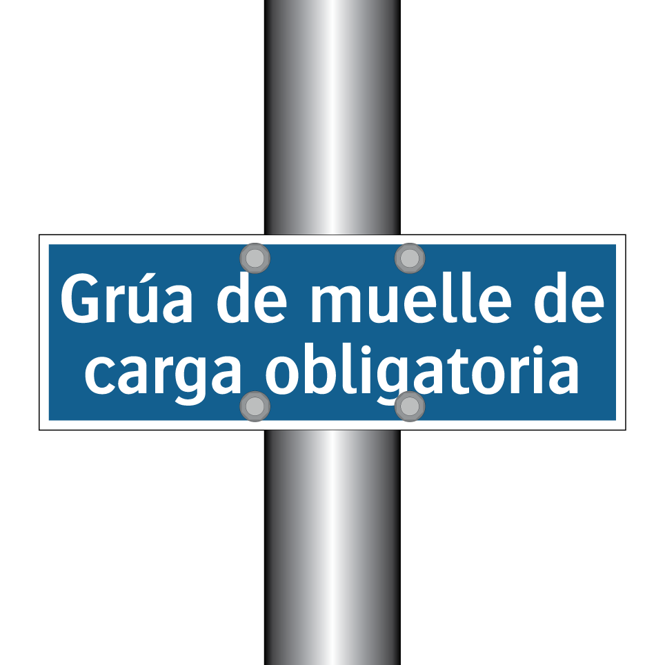 Grúa de muelle de carga obligatoria