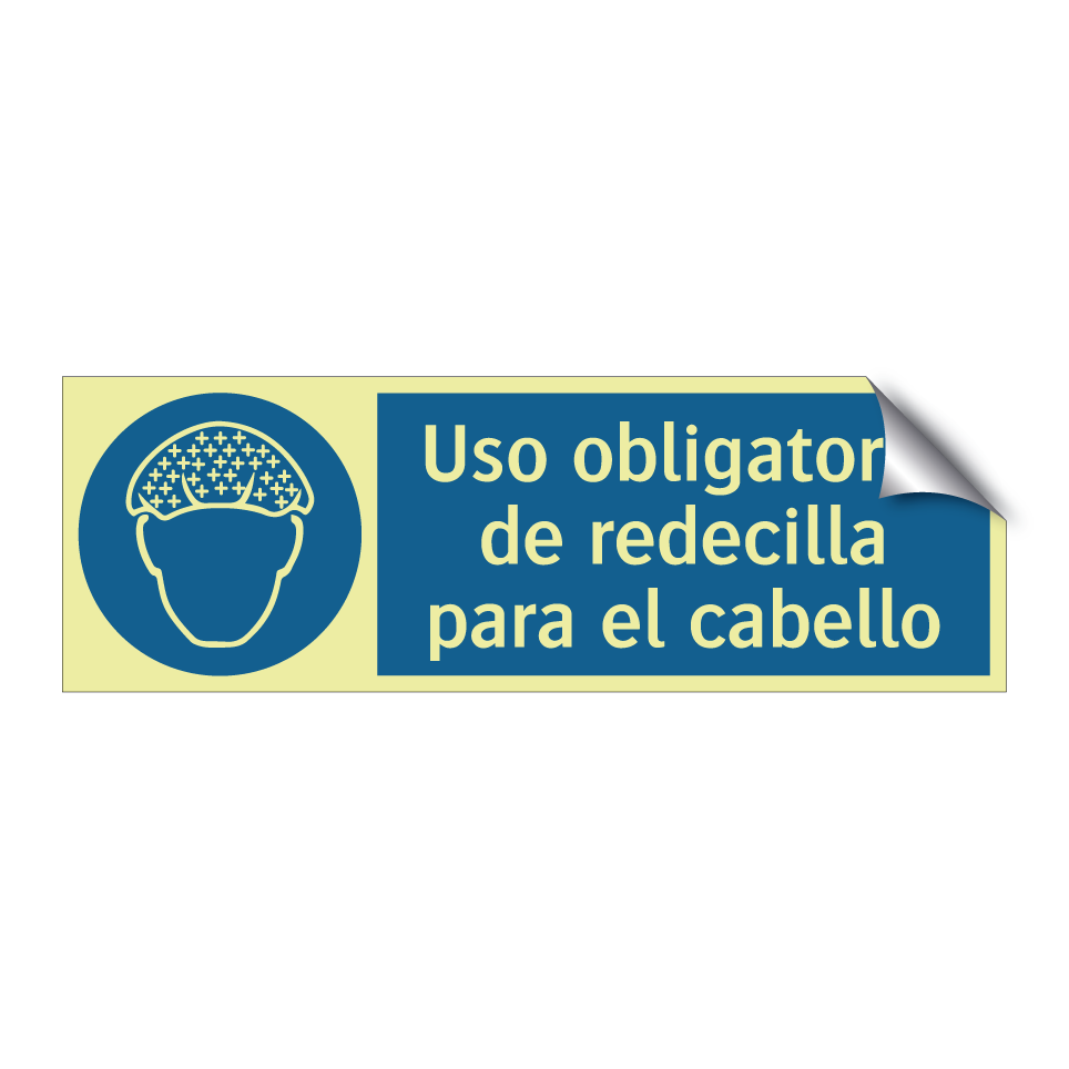 Uso obligatorio de redecilla para el cabello