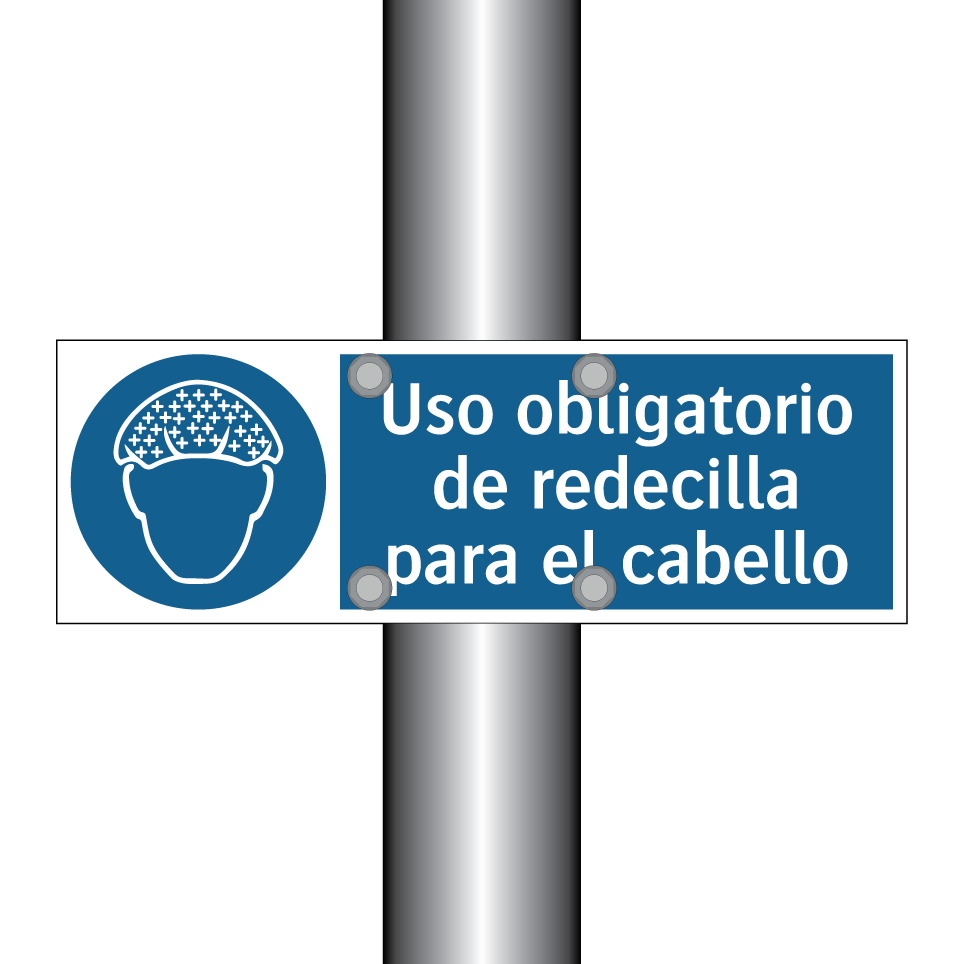 Uso obligatorio de redecilla para el cabello
