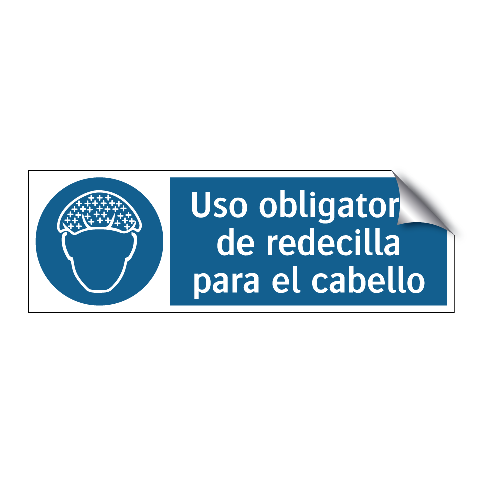 Uso obligatorio de redecilla para el cabello