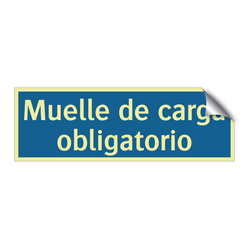 Muelle de carga obligatorio