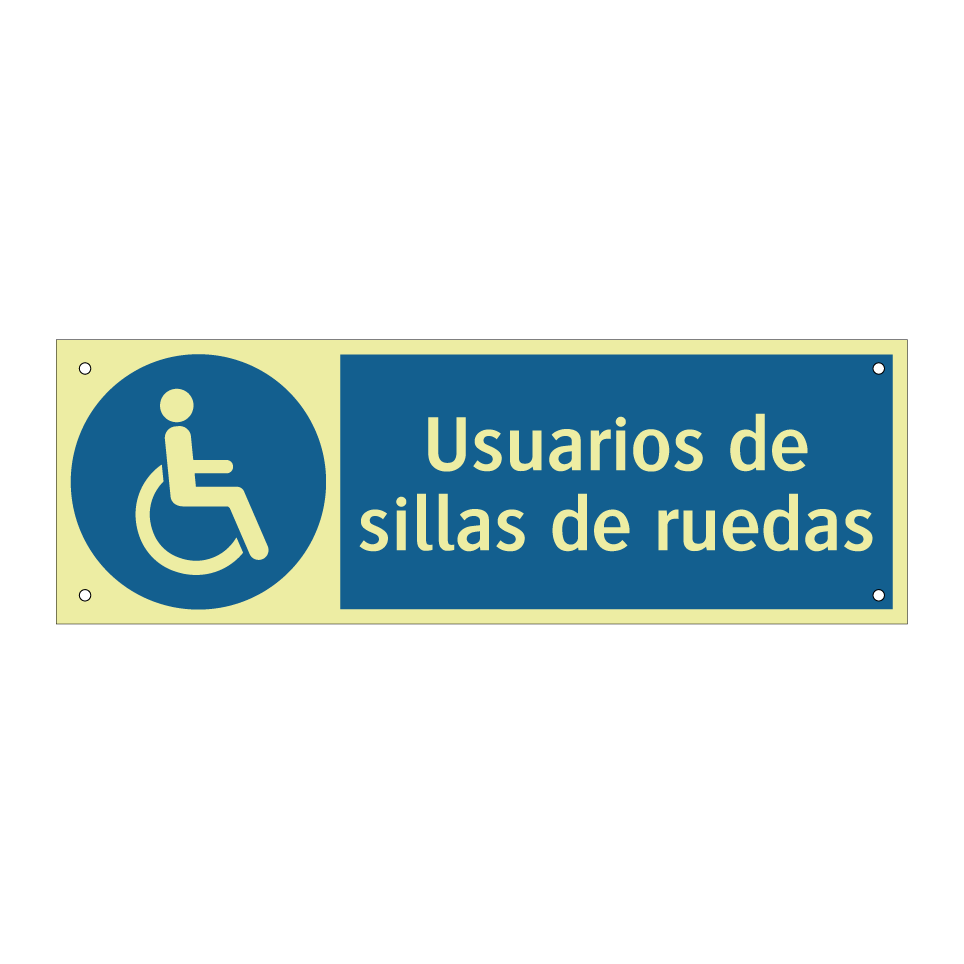 Usuarios de sillas de ruedas