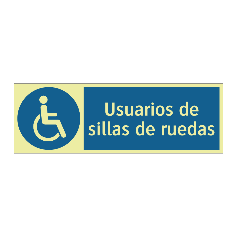 Usuarios de sillas de ruedas