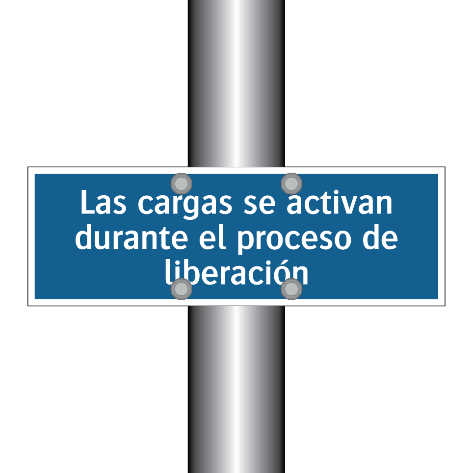 Las cargas se activan durante el proceso de liberación