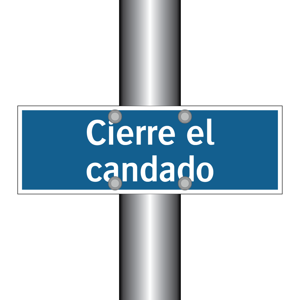 Cierre el candado