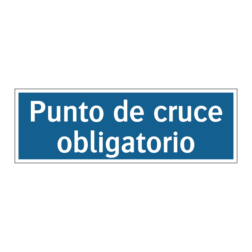 Punto de cruce obligatorio
