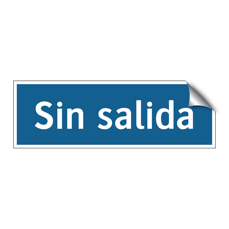 Sin salida