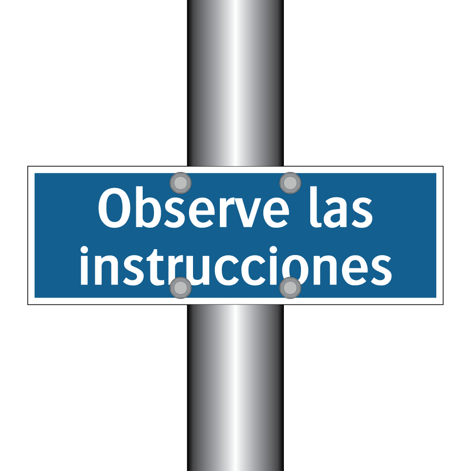Observe las instrucciones