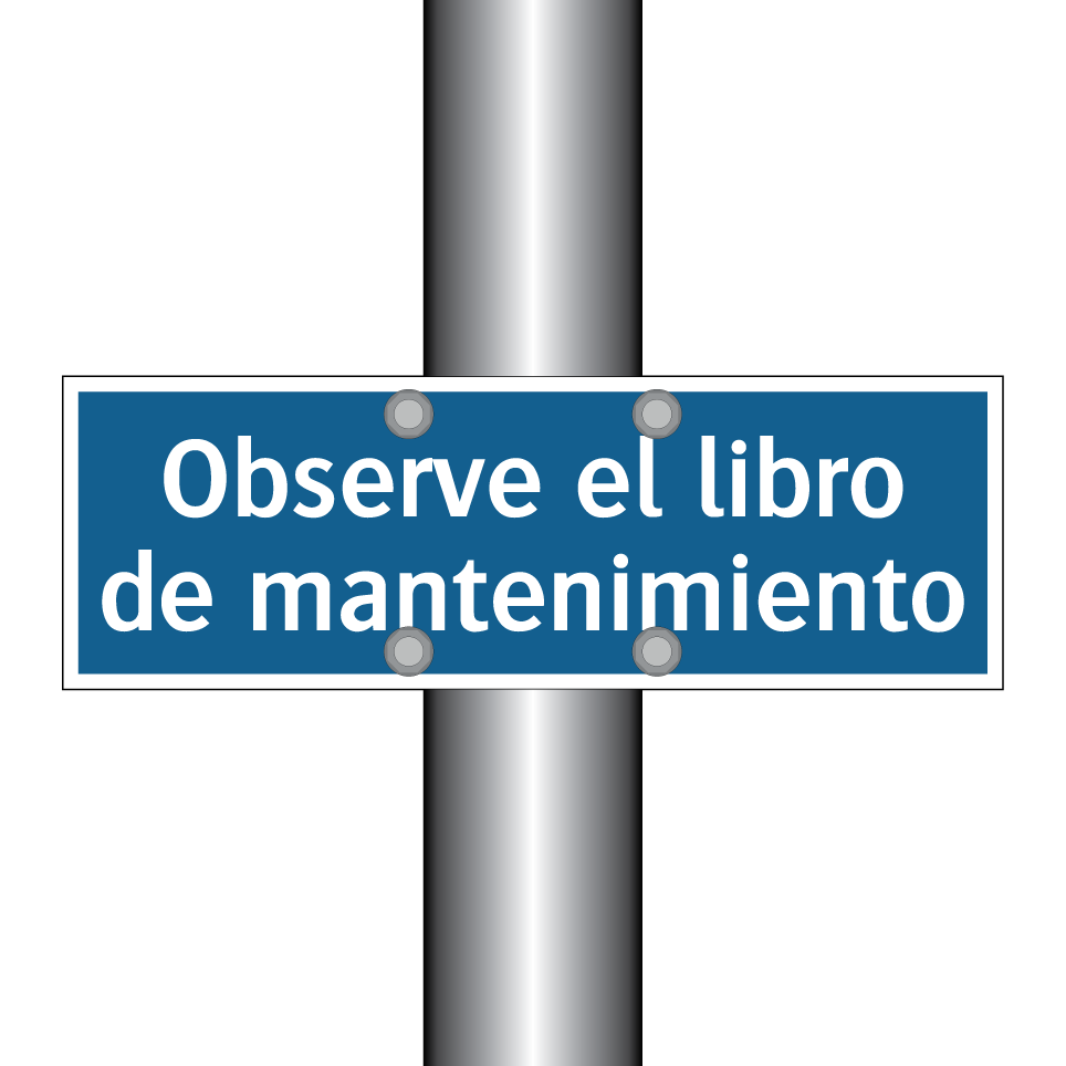 Observe el libro de mantenimiento
