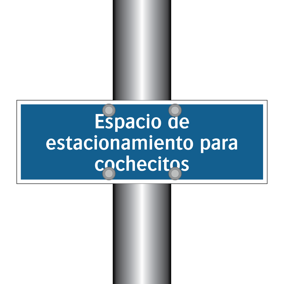 Espacio de estacionamiento para cochecitos