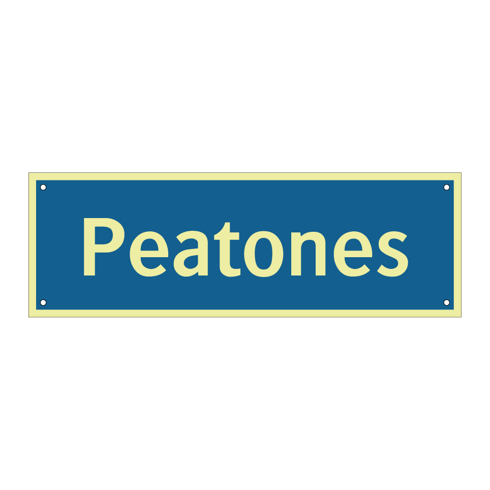 Peatones